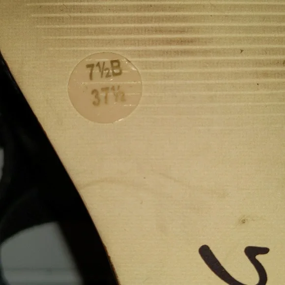 BCBG Paris Women's Size 7.5 Cork Wedge Heel Slip On Sandals - Picture 11 of 14